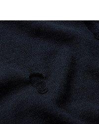 Alexander McQueen Distressed Wool And Silk Blend Sweater