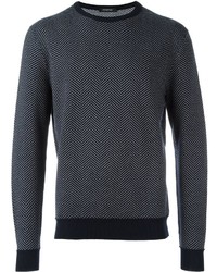 Ermenegildo Zegna Contrast Trim Sweater