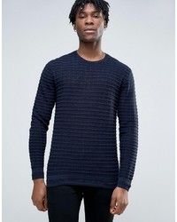 French Connection Grid Knitted Sweater