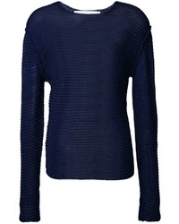 Isabel Benenato Dropped Shoulder Knit Jumper