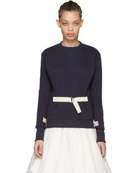 J.W.Anderson Jw Anderson Navy D Ring Pullover