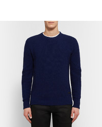 Belstaff Lincefield Ribbed Virgin Wool And Cashmere Blend Sweater