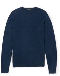 John Smedley Marcus Fine Knit Merino Wool Sweater