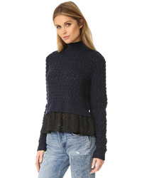 Rebecca Taylor Mock Neck Sweater
