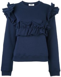 MSGM Ruffled Sweatshirt