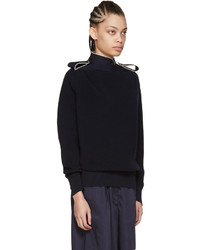 Sacai Navy Laced Pullover