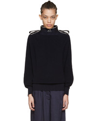 Sacai Navy Laced Pullover