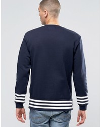 adidas Originals Street Pack Crew Sweatshirt In Blue Az1126