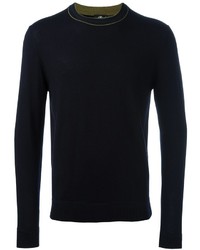 Paul Smith Ps By Contrast Collar Jumper