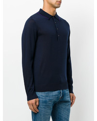 Paul Smith Ps By Buttoned Neck Slim Fit Jumper