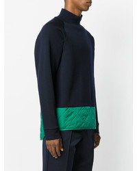Marni Quilted Hem Colour Block Sweater