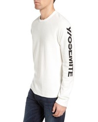 James Perse Raglan Waffle Jersey Pullover