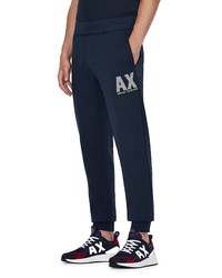 Armani Exchange Ax Logo Graphic Sweatpants