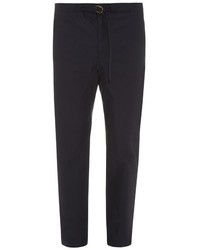 Fanmail Belted Cotton Twill Trousers