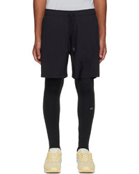 Alo Black Stability 2 In 1 Lounge Pants