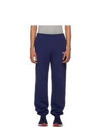 Balenciaga Blue Campaign Logo Lounge Pants