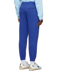 M.A. Martin Asbjorn Blue Logo Lounge Pants