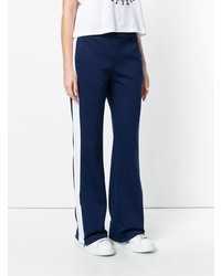 Off-White Contrasting Strip Sweatpants