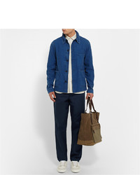 Oliver Spencer Drawstring Cotton Trousers