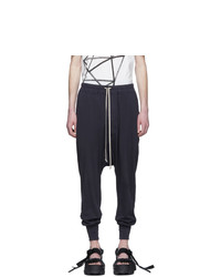 Rick Owens DRKSHDW Indigo Prisoner Drawstring Lounge Pants