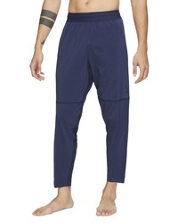 Nike Movet Pocket Yoga Pants In Midnight Navyblack At Nordstrom
