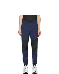 Nike Navy And Black Re Issue Woven Track Pants