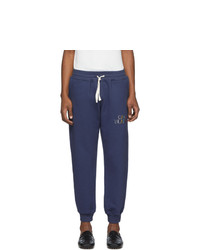 Casablanca Navy Arch Logo Lounge Pants