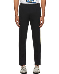 Palm Angels Navy Fitted Track Lounge Pants
