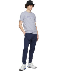 BOSS Navy French Terry Lounge Pants