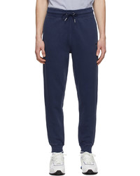 BOSS Navy French Terry Lounge Pants