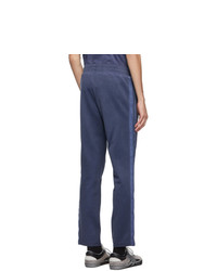 Palm Angels Navy Gart Dyed Track Pants
