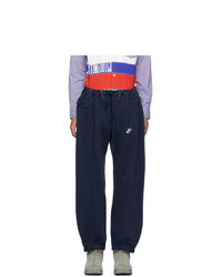 Bless Navy Overjogging Jean Lounge Pants