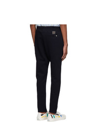 Ps By Paul Smith Navy Pinched Seams Lounge Pants