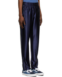 Noon Goons Navy Polyester Track Pants