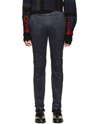 Sacai Navy Quilted Lounge Pants