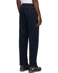 Stussy Navy Relaxed Fit Track Pants