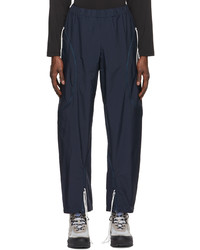 Saul Nash Navy Twist Continuous Zip Ventilation Lounge Pants