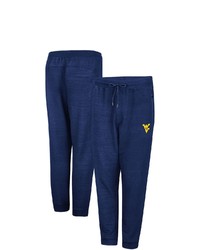 Colosseum Navy West Virginia Mountaineers Challenge Accepted Jogger Lounge Pants