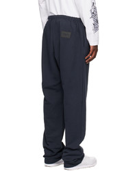 We11done Navy Wide Lounge Pants