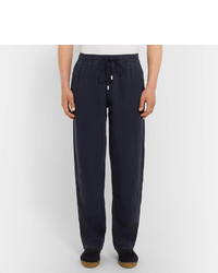 Vilebrequin Pacha Brushed Linen Drawstring Trousers