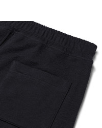 Balmain Slim Fit Tapered Loopback Cotton Jersey Sweatpants