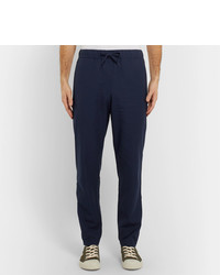 A.P.C. Tapered Cotton Blend Drawstring Trousers