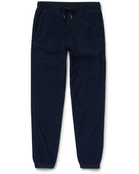 Folk Tapered Drawcord Cotton Corduroy Trousers