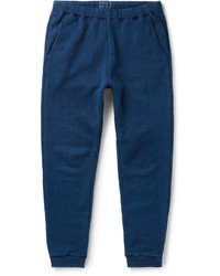 Blue Blue Japan Tapered Loopwheel Knit Cotton Sweatpants