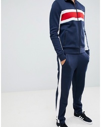 Original Penguin Tricot Track Pants In Navy
