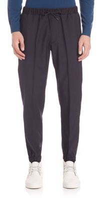 Z Zegna Tuxedo Drawstring Sweatpants, $475 | Saks Fifth Avenue 