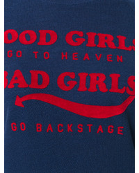 Zoe Karssen Bad Girls Print Sweatshirt
