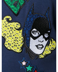 Iceberg Batgirl Embroidered Sweatshirt
