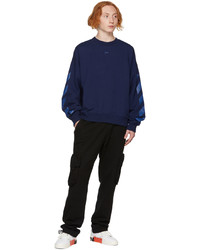 Off-White Blue Arrows Skate Sweatshirt