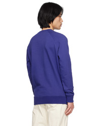 MAISON KITSUNÉ Blue Chillax Fox Sweatshirt